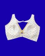 White sleeveless blouse
