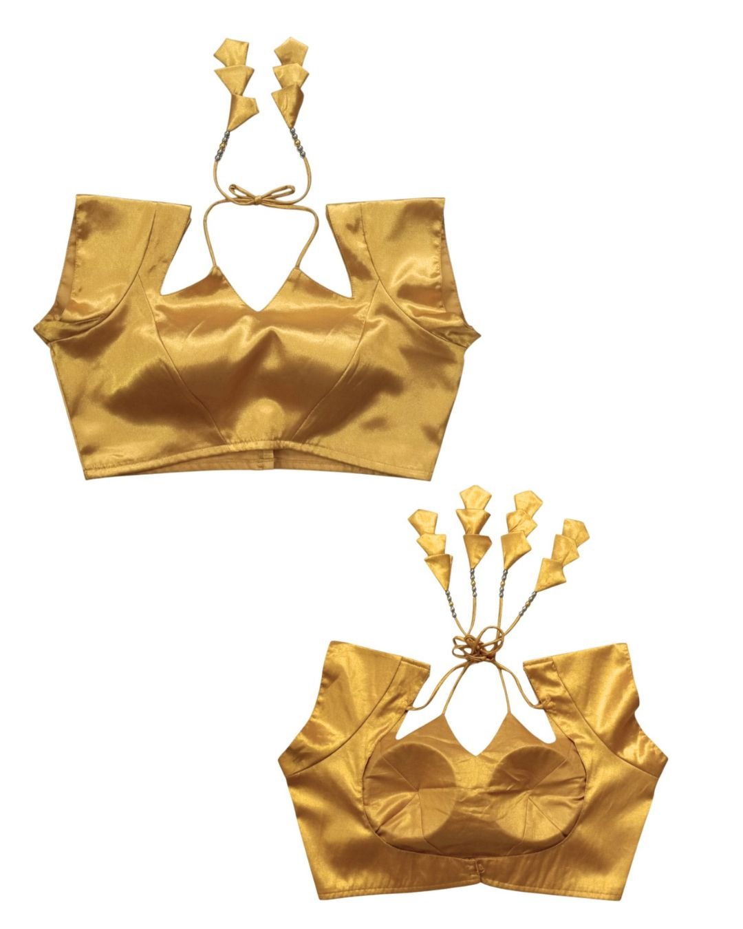 Golden color blouse Golden color blouse